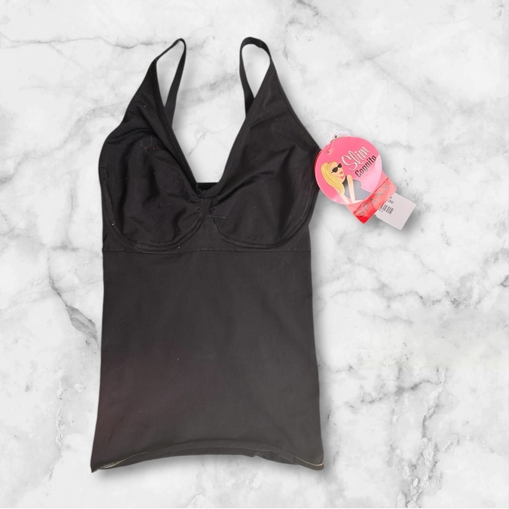 Spanx Slim Cognito cami black sz M nwt, 016